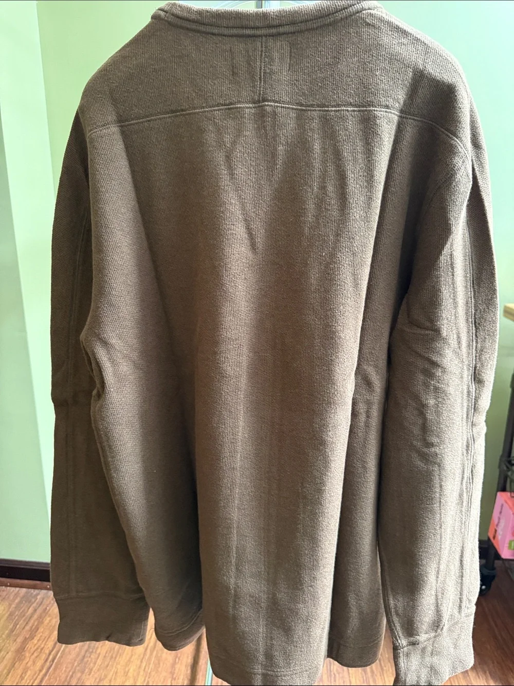 Banana Republic Men's Crewneck Sweater in Warm Brown